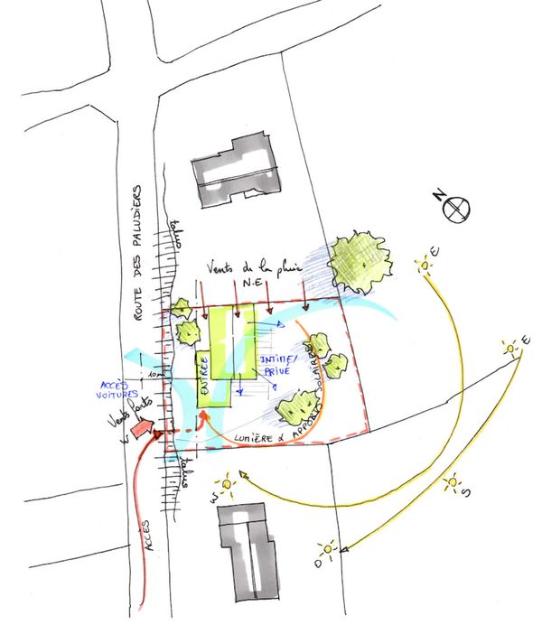 Extension et surélévation d'une maison individuelle / BATZ-SUR-MER (44)