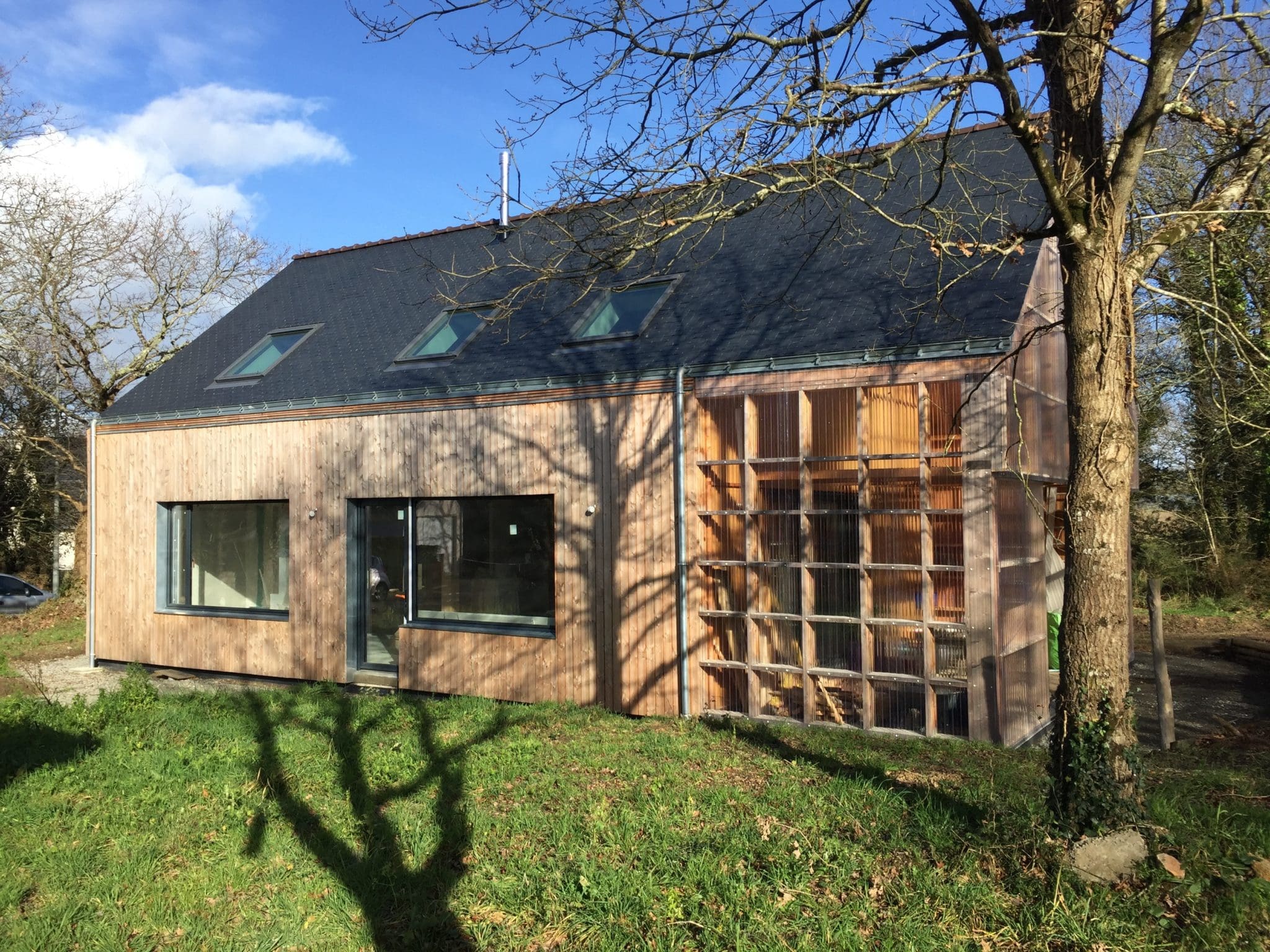 Extension et surélévation d'une maison individuelle / BATZ-SUR-MER (44)
