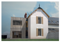 Extension et surélévation d'une maison individuelle / BATZ-SUR-MER (44)