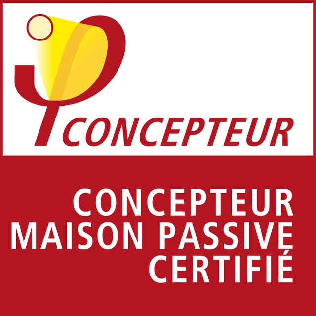 Logo Concepteur maison passive certifié